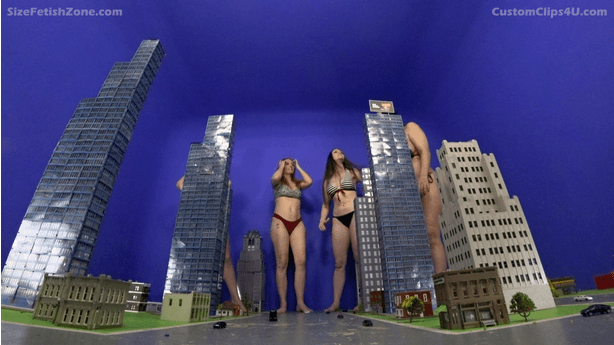 We had some extra time after another project so we shot a quick Giantess city with 4 Girls. The edit is simple with only some Ambient city sounds and a bit of reverb.  It is stilla 2 camera shoot with pov shots included and building crush.  I almost called it freestyle but I did direct them a bit. I wanted to add booms and shakes but with 8 feet stomping all together it was ridiculous. 