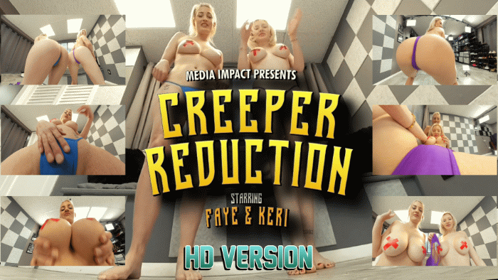 Keri Spectrum and Faye Flyn are stepsisters and they shrink their stepbrother and have fun using him to masturbate and teasing him with ass bobbs and feet.

Standard HD Version

Keywords: Giantess, Keri Spectrum, Faye Flyn, Cleavage, POV, Handheld, Shrinking, Media Impact