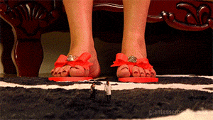 Giantess Flip Flops Crush Party

I’ve invited some people to a party. Then I shrink them all down. I tease them with my huge smelly and dirty flip flop feet, I let them believe they can escape, but finally I hunt and crush every single one of them under my huge flip flops, while the others have to watch. I love stepping on these little humans, while I enjoy the glass of champagne in my hand. Evil giantess me.

If you don’t need a huge story and want to see many tiny people getting crushed under the huge flip flops of a giantess, this clip is for you. I also perform a mean finger crush. Audio FX such as booming steps also included.

This clip contains some of the cruelest and bloodiest crushes of all my productions. You have been warned. ;-)

I always try to bring some variety in my clips and I’ve been asked several times to do a sfx crush clip with flip flops, so for all my fans who begged for it, here it is. :-)