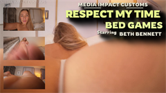 Beth Bennett is mad that you are late and shrinks you and punishes you with her feet, boobs, ass, belly and even under arms. The camera guy talks in this one but mostly reacts to her actions.

Keywords Beth Bennett, POV, Shrinking, Feet, Cleavage, Ass, Media Impact