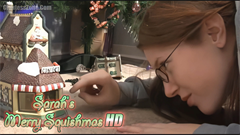 It's the 18th of December, the day we celebrate Squishmas! This is the classic that started it all. Now with enhanced 1080p visuals, echoing vocals, and at 60fps! The included trailer is just an enhanced version of the original, so it doesn't show off this versions actual quality but it's close.

The Squishmas classic returns to Canadian Giantess! Sarah wakes up one Christmas morning, frustrated and alone. Her family has left her for the holidays. That's when she makes the startling discovery that a miniature town has appeared on her bedroom floor overnight! Bitter from her own ruined Christmas she decides to crush their presents, knock over their buildings, and finish off the towns people under her bare feet too! Now $10 off the original price!