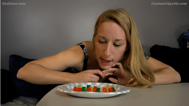Misty Rein turned all the people that wronged her into Gummie Bears and eats them all. Very Simple vore clip.

Keywords: misty rein , vore