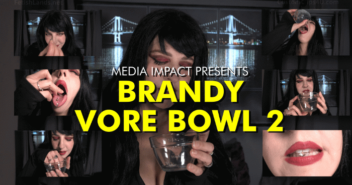 Brandy has more shrunken people in a bowl that see enjoys eating.

Brandy, Vore