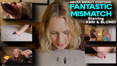 Keri has never met Blondi but is confident she will easily beat this new girl. When they meet Keri counts Blondi but then Blondi stands up and Keri decides not to fight but then later Keris is disoriented and hears booms and turns out she is on a table and is shrunk. Blondi will get her match and she bought a Shrunken Gary to referee the match to make it official. She uses her tongue to pin Keri but Gary gives Keri the win and that anger Blondi so she pout Gery in her mouth and swallows him. She spits out his underwear to teas Keri and then she puts Keri in her mouth but she spits Keri out and uses her finger to Pin Keri. Later she uses her ass to pic Keri and makes Keri climb up but Keri gets caught in her underwear and Blondi pulls on them and Keri is lost in her ass forever and Blondi walks away.

Keywords: Blondi, Keri Spectrum, Media Impact, Shrinking, Special Fx, Tongue, Mouth, Vore, Wrestling, Ass, Hands