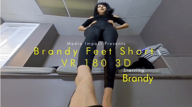 This is a short VR 3D clip with Brandy focused on feet with some shoes at the beginning

VR180 3D 4K h265 