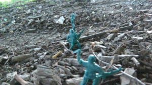 Adrianna has found another tiny army in the park and plans to do what she does best, crush them under her feet. Lots of ground level action as the soldiers are drug through the woodchips under her tread. A few scenes show the tiny soldiers being lifted by Adrianna's toes, her face looming high above as you get a quick look at her dirty sole she's been stepping on them with. Also includes some advanced slow motion moments of Adrianna's awesome feet.
