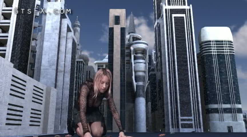 <p>Kathy plays Ditzy. As her name implies, she is a giantess who sometimes forgets she is one. She is Hungry and eats two people and Steps on a few more as well as some cars. This Giantess is really confused.</p>