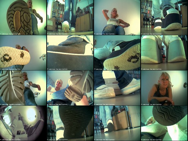 The first collection from a new shooting with Kim, this time 13 great new POV clips with her mighty buffalo shoes -Enjoy!
