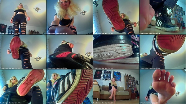 The second collection with Candy. It contains eleven new pov-crush-clips with her adidas sneakers and barfoot action - Enjoy!
